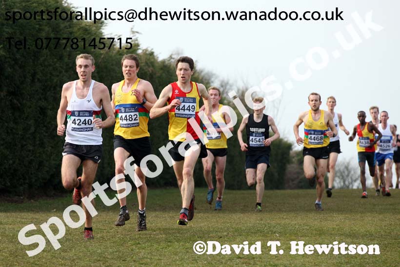 Senior mens 2016 Inter Counties Cross Country Champs. and Cross Challenge Final, Cofton Park, Birmingham. Photo: David T. Hewitson/Sports for All Pics